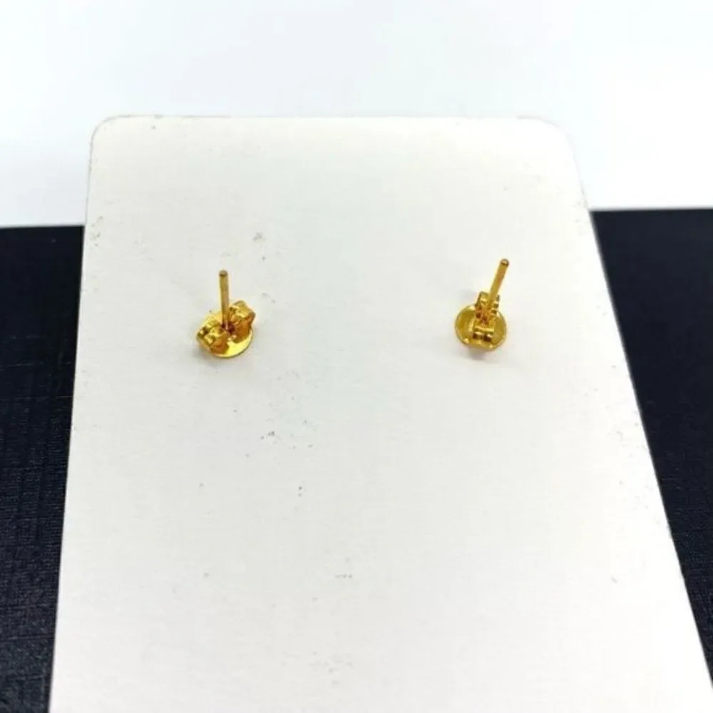 Sweet Auburn Studio Kid’s Light Blue Rose Stud Earrings